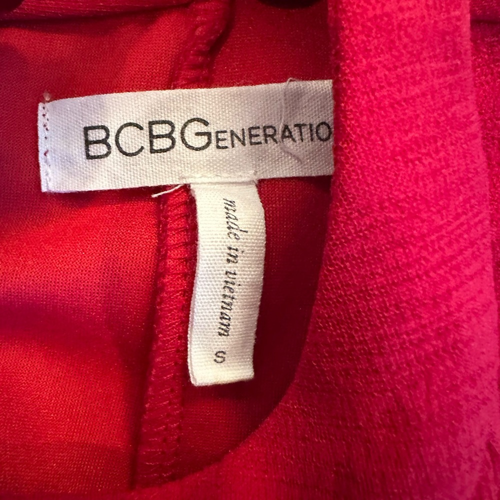 S - BCBGeneration Red Dress - Picture 12 of 15